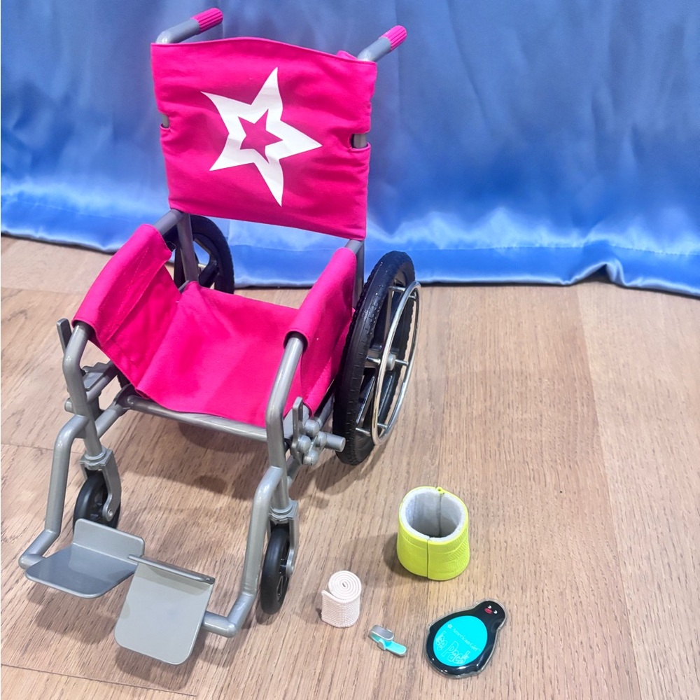 American Girl Wheelchair Set